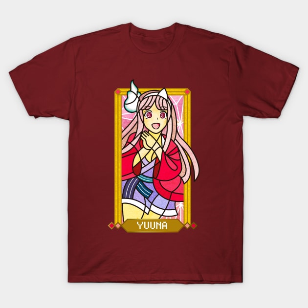 Yuuna - Yuuna and the Haunted Hot Springs T-Shirt by vizcan